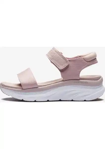 Skechers D'LUX WALKER Kadın Pembe Sandalet Konfor ve Şıklık Bir Arada