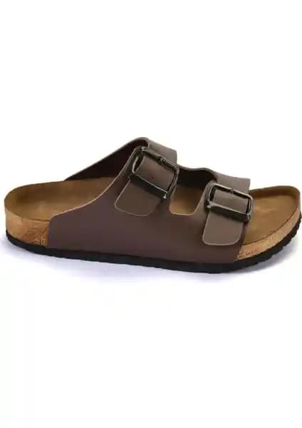 Slazenger LENS Kadın Kahverengi Terlik Şıklık ve Konforu Bir Arada Sunar