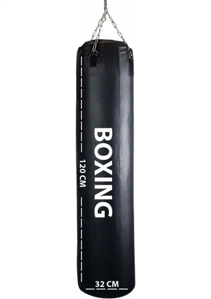 Spor Byfit 120 Cm x 35 Cm Siyah Boks Kum Torbası Dayanıklılık ve Performans Sunar