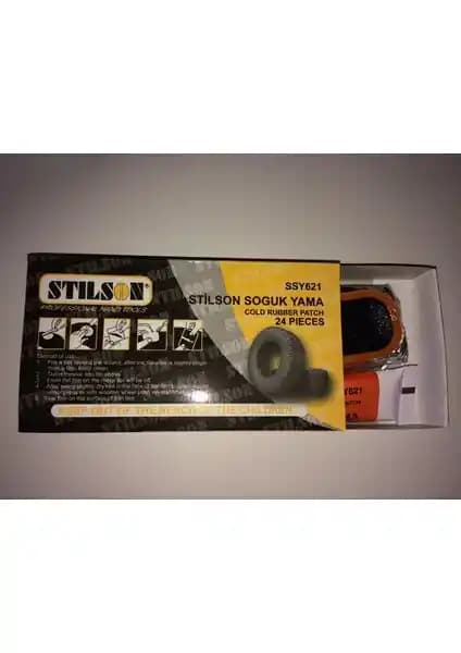 Stilson 24'lü Soğuk Lastik Yaması Seti Güçlü ve Güvenilir Tamir Çözümü
