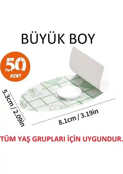 Tekno İstanbul 50'li Su Geçirmez Kulak Koruyucu Bantlar Çocuklar İçin Güvenli ve Pratik Kullanım