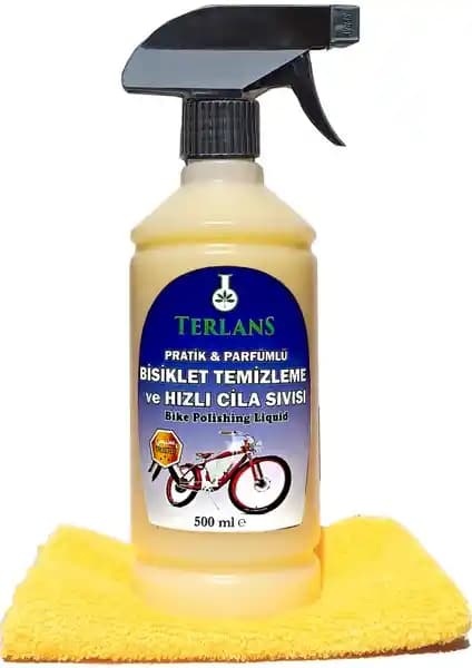 TerlanS Bisiklet Hızlı Cila: Parlaklık ve Koruma Sağlayan Çevre Dostu Temizlik Ürünü