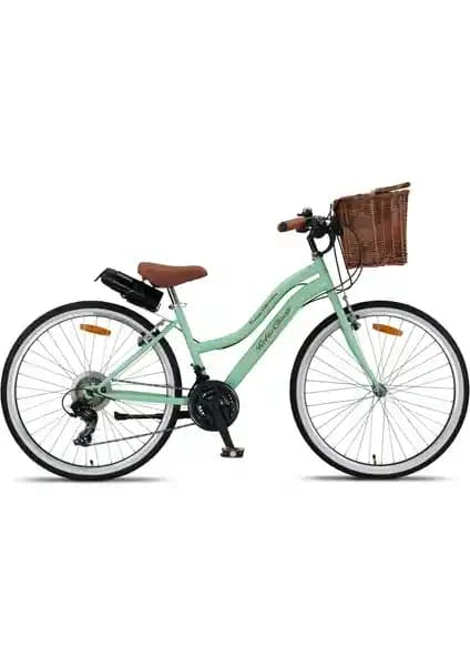 Trendbisiklet Retro Classic Kadın Bisikleti 26 Jant 21 Vites Şık ve Dayanıklı Tasarım