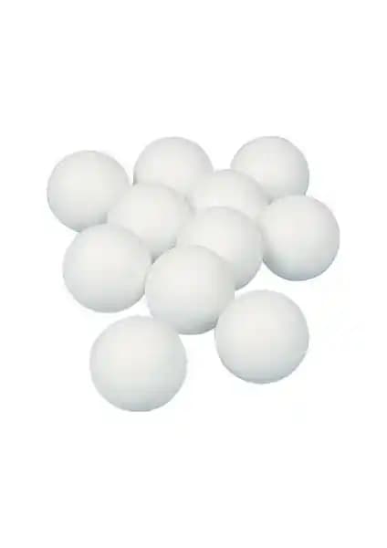 Tuğra Masa Tenisi Pinpon Topu Beyaz 10 Adet: Uygun Fiyatlı Başlangıç Seviyesi Top Seti