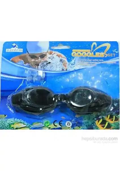 Vardem Kulak Tıkaçlı Siyah Yüzücü Gözlüğü 2088A: Dayanıklı ve Konforlu Su Sporları Ürünü