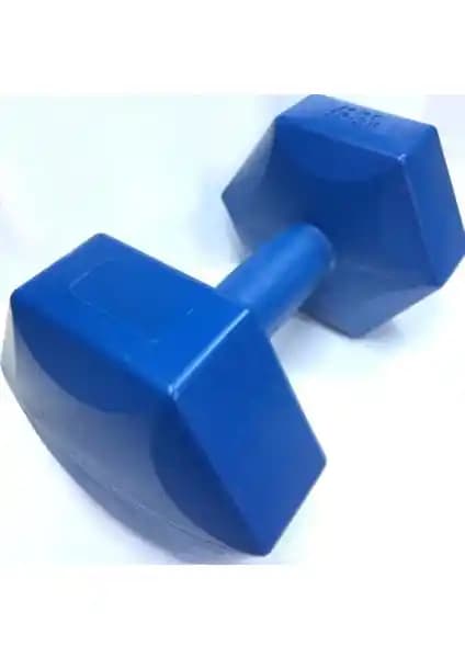 Yanaşık Spor 1 x 8 kg Plastik Dambıl: Dayanıklı ve Pratik Fitness Aksesuarı
