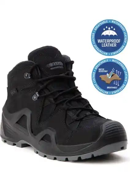 YDS Astor Targa Siyah Bot: Dayanıklılık ve Konfor Sunan Outdoor Ayakkabı