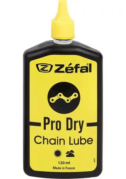 Zefal Pro Dry Zincir Yağı 120ML Kuru ve Tozlu Ortamlar İçin Uzun Ömürlü Performans