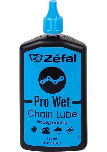 Zefal Pro Wet Zincir Yağı 120ML: Çok Yönlü ve Dayanıklı Bisiklet Zincir Bakım Ürünü