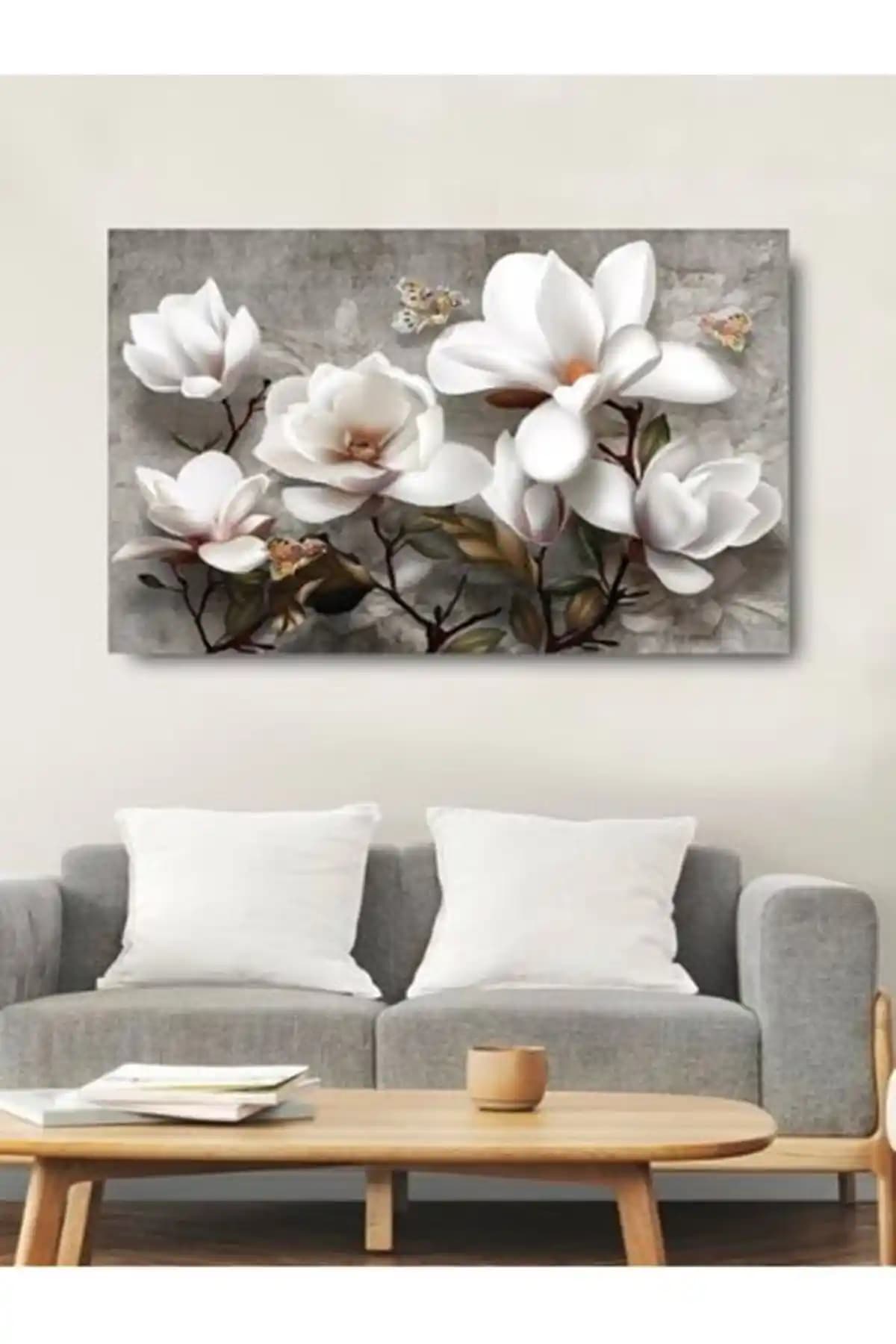 TRADE AYS Çiçek Kanvas Tablo Karşılaştırması: Modern Dekoratif ve Gülen Tasarım Ürünleri