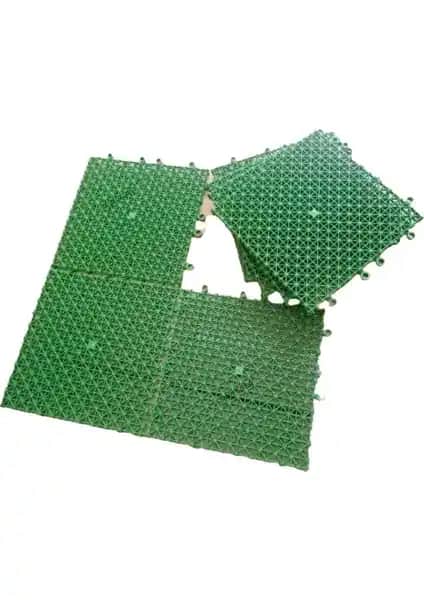 Abnturk 8'li 25x25 cm Islak Zemin Yükseltilmiş Yer Karosu Güvenli ve Estetik Çözüm