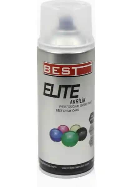 Best Elite Akrilik Sprey Boya RAL-6005 Çit Yeşili Yüksek Kalite ve Dayanıklılık Sağlar