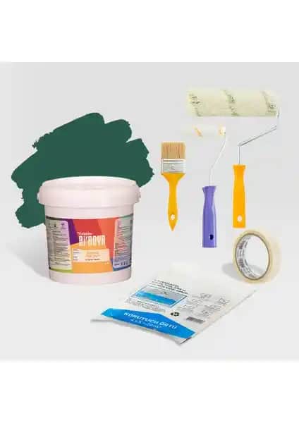 Bi'Boya Bİ'Boya Tek Duvar Boyama Seti ile İç Mekan Dekorasyonunda Profesyonel Sonuçlar