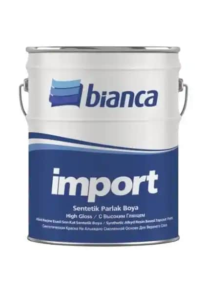 Bianca Import Sentetik Boya 0,75 lt 6023 Jade: Estetik ve Dayanıklılığı Bir Arada Sunar