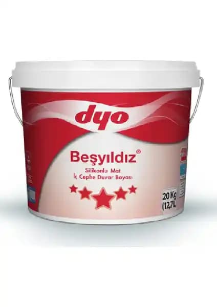 Dyo Beşyıl Dız Silikonlu Mat İç Cephe Duvar Boyası 0721 Tropik: Estetik ve Dayanıklılık Sunar