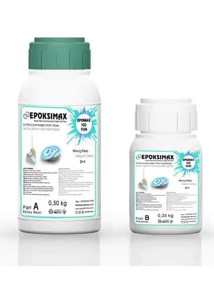 Epoksimax 102 Fun Epoksi Reçine ile Hobi ve Aksesuar Projelerinde Profesyonel Sonuçlar