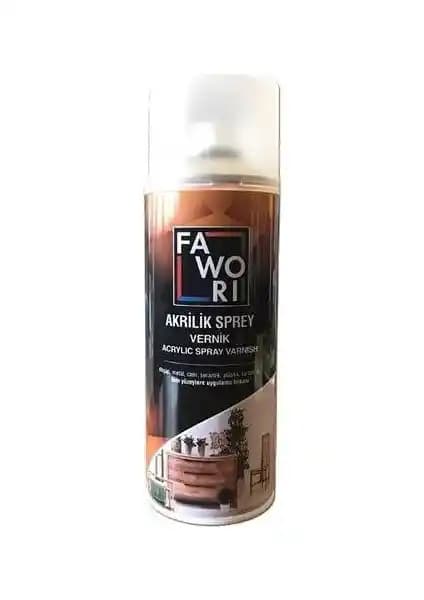 Fawori Akrilik Sprey Vernik Mat-001: Yüksek Performanslı ve Çok Yönlü Koruyucu Kaplama