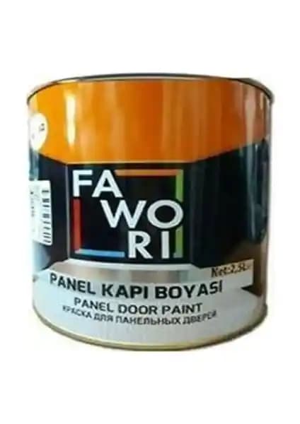 Fawori Panel Amerikan Kapı Boyası Açık Kahve 2,5L: Dayanıklı ve Estetik İç Mekan Boyası