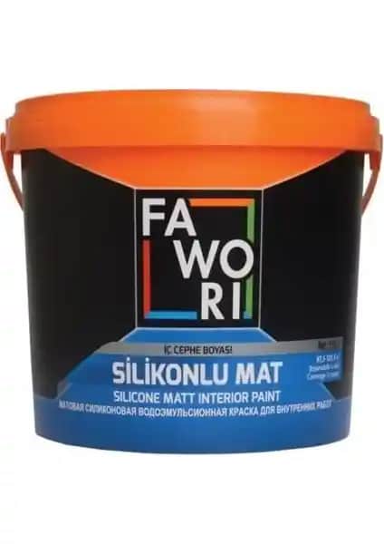 Fawori Silikonlu Mat İç Cephe Boyası 15 Lt: Yüksek Performans ve Estetik İçin Uygun Seçenek