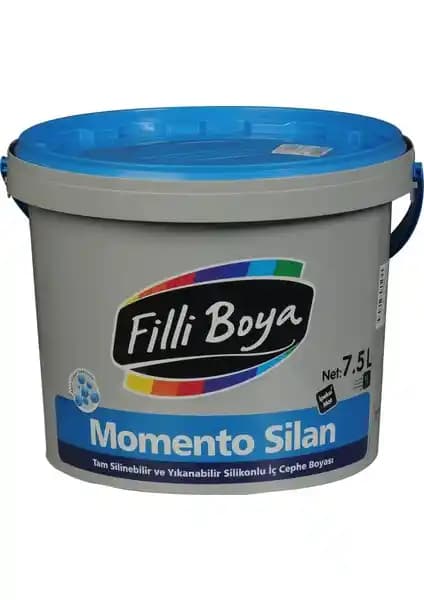 Filli Boya Momento Silan Yıkanabilir Silikonlu İç Cephe Boyası 7,5 L Kumbeji ile estetik ve dayanıklılık