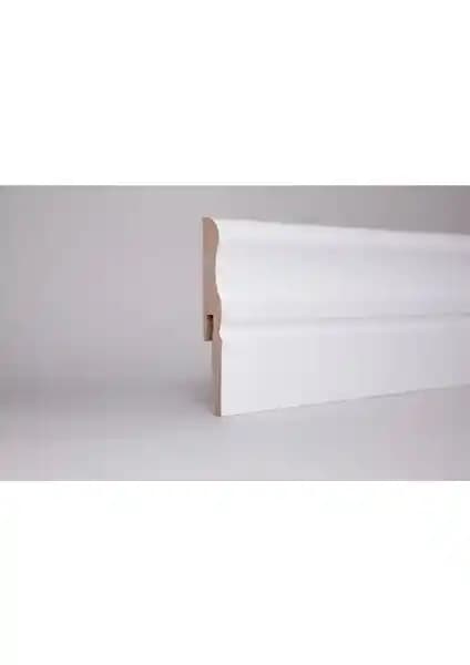 İstanbul Yalı Serisi U10 Saten Beyaz PVC Süpürgelik ile Modern ve Dayanıklı İç Mekan Dekorasyonu