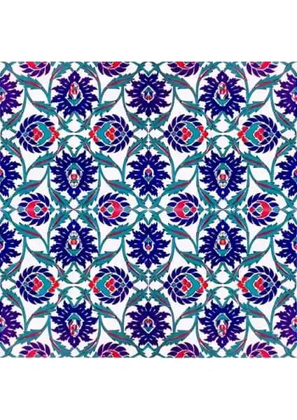 Kütahya Çini Yapı Tasarım AC18 20x20 cm Seramik Karo İç Mekan Zemin ve Duvar Kaplaması