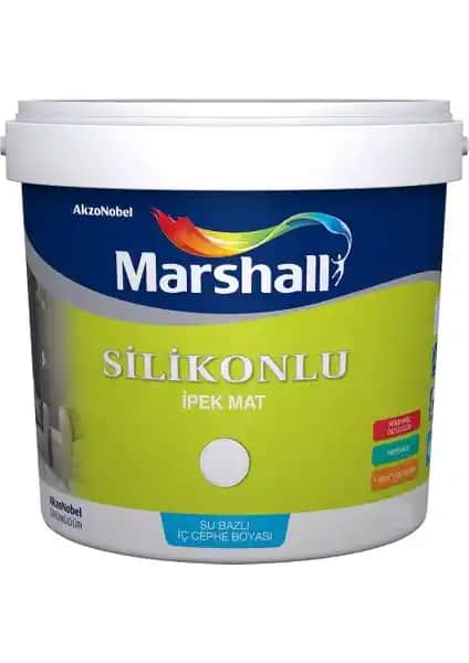 Marshall Silikonlu İpek Mat Su Bazlı İç Cephe Boyası Özellikleri ve Uygulama İpuçları