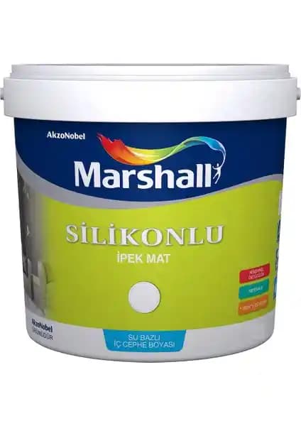 Marshall Silikonlu İpek Mat Su Bazlı İç Cephe Boyası Özellikleri ve Uygulama İpuçları