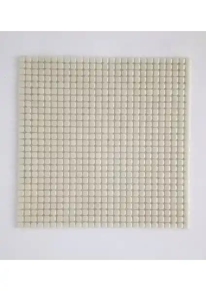 Modern ve Dayanıklı Beyaz Cam Mozaik Çözümü İç ve Dış Mekanlar İçin