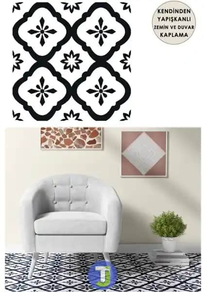 Modern ve Pratik Kendinden Yapışkanlı PVC Karo ile Dekorasyon Çözümleri