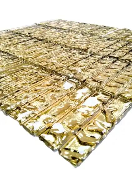 MozaiKristaL Altın Kristal Mozaik: Dayanıklı ve Şık Dekorasyon Çözümü