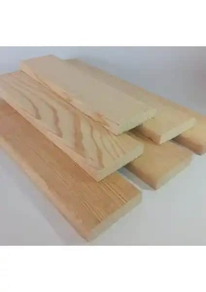 Pakçam Kereste 2.5X15X75 cm Silinmiş Tahta Dayanıklı ve Çok Yönlü Kullanım İçin Uygun