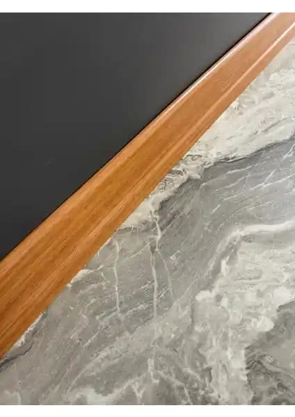 Pasha Dekor 8 cm Freze Ceviz Parke Süpürgelik ile Estetik ve Dayanıklı İç Mekan Çözümü