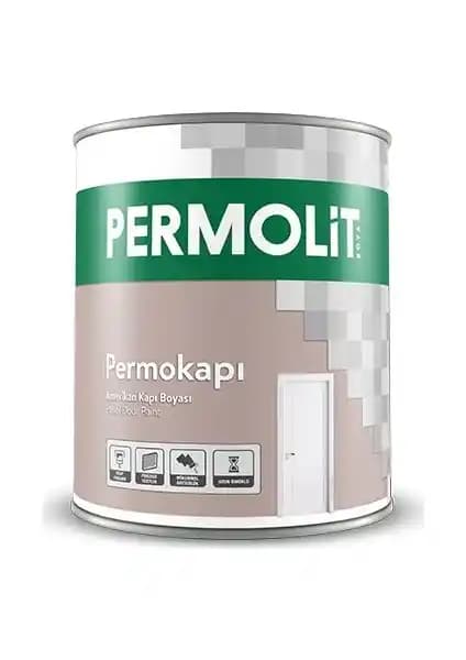 Permolit Amerikan Kapı Boyası Beyaz Yarı Mat 0.75 Litre - Dayanıklı ve Estetik Çözüm