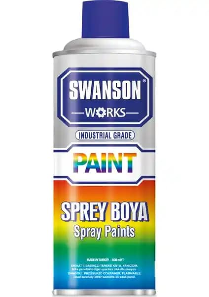 Swanson Works Jant Boyası Gri 400 ML: Dayanıklı ve Estetik Otomobil Jant Boyası