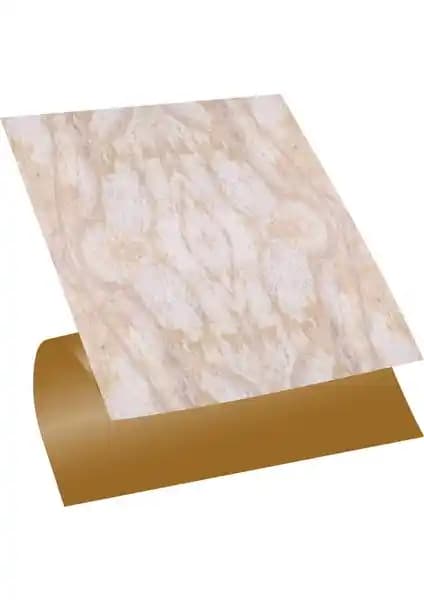 Tink Kendinden Yapışkanlı PVC Mermer Desenli Karo İç Mekan Dekorasyonu İçin Pratik Çözüm