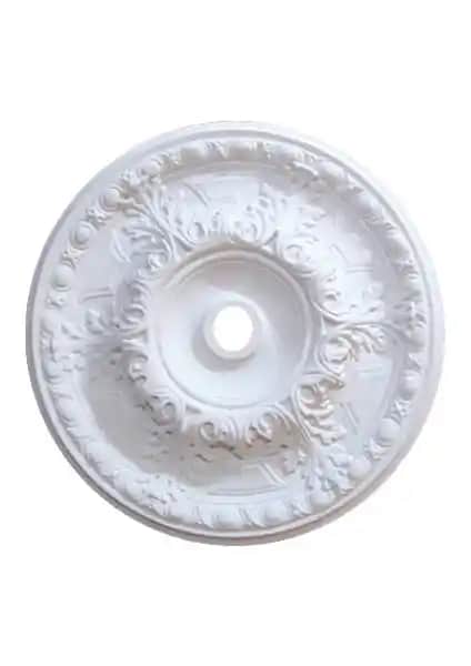 YEDİTEPEOSMANLI Rüzgar Desenli 48 cm Tavan Lambası Göbeği Modern İç Mekan Dekorasyonu