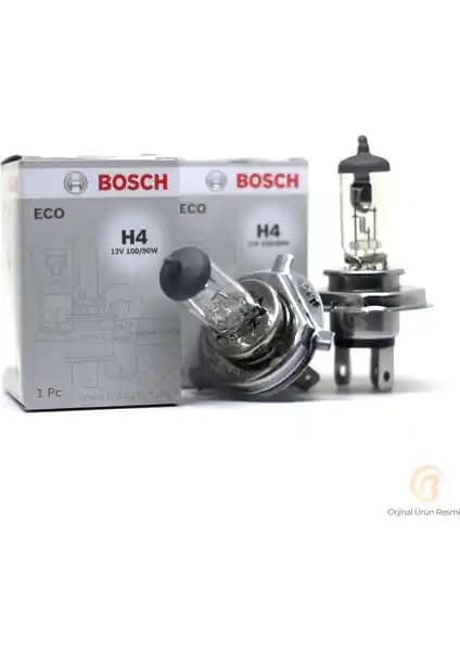 Bosch Ampul H4 12V 100W P43T Tırnaklı: Yüksek Performanslı Otomotiv Aydınlatma Çözümü