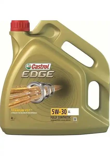 Castrol Edge 5W-30 LL 4 Litre 2023 Üretim Yüksek Performanslı Motor Yağı