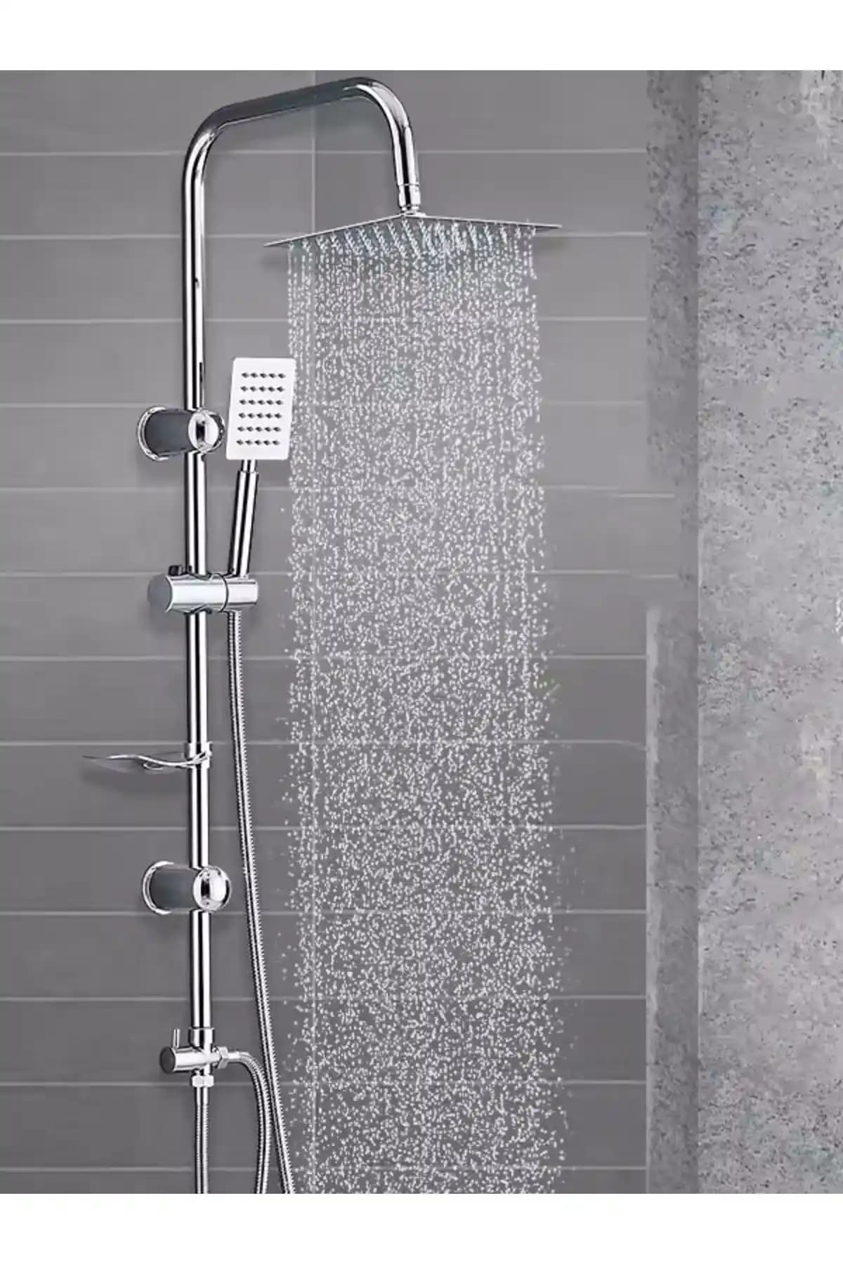 FAWER Robot Duş Seti: Krom Kaplama ve Paslanmaz Metal ile Modern Banyo Konforu