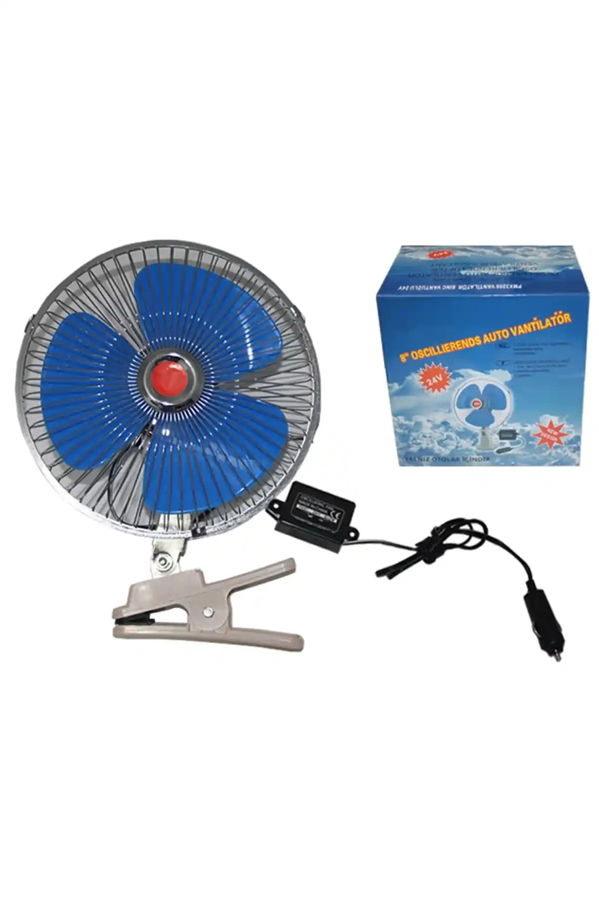 FRT Ottoman 24 Volt 8" Araç İçi Vantilatör: Enerji Tasarruflu ve Pratik Çözüm