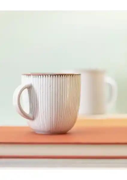 Madame Coco Olivie Kupa: Estetik ve Fonksiyonel 250 ml Gri Porselen Tasarım