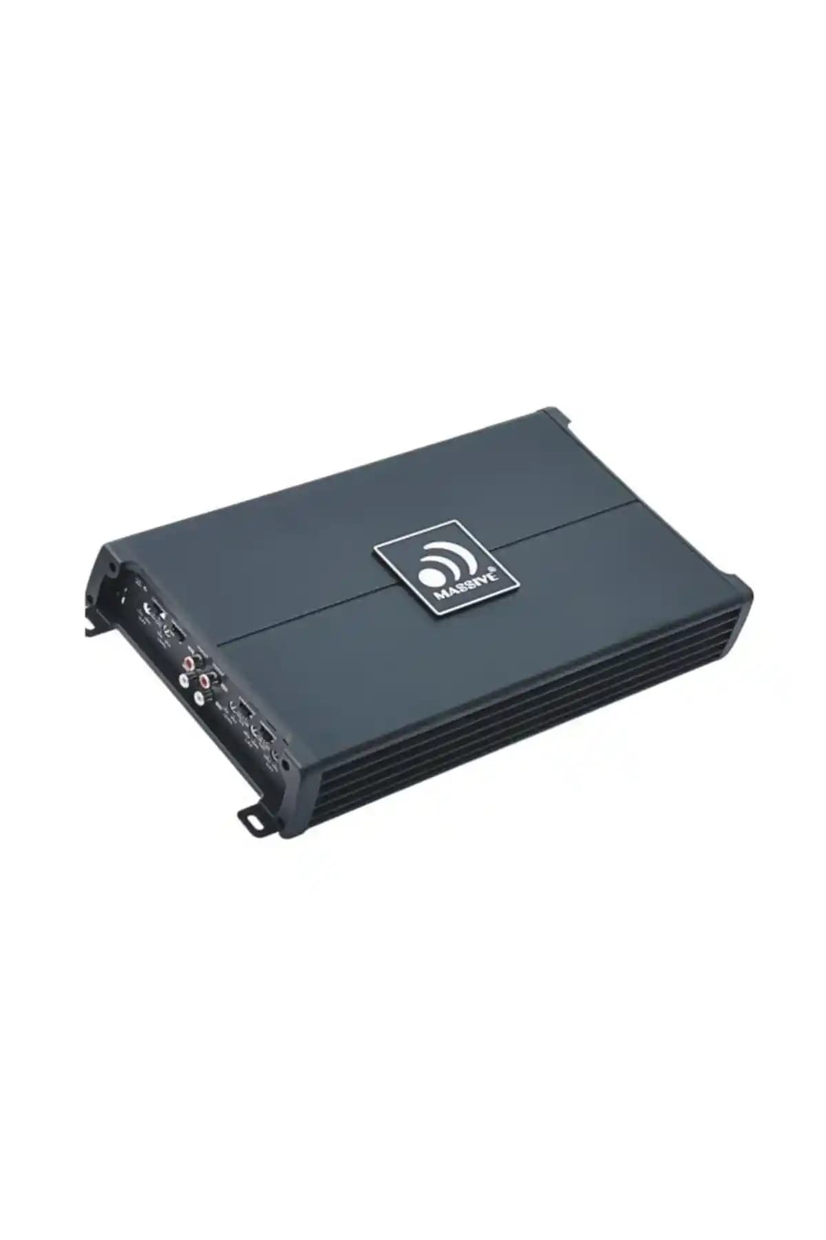 Massive Ms-3500.4k Araba Ses Amfisi: Yüksek Performans ve Düşük Distorsiyonlu 4 Kanallı Amplifikatör