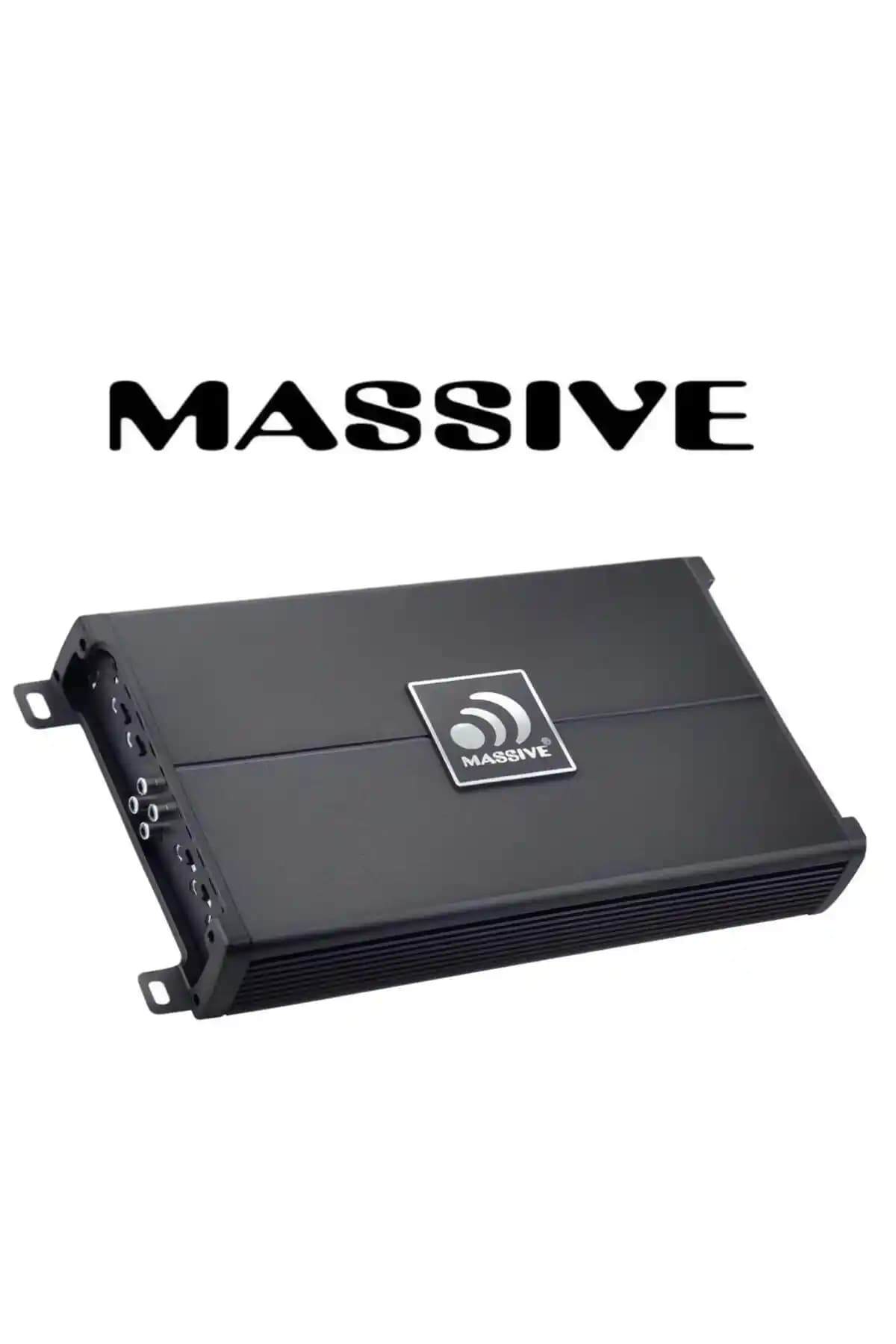 Massive MS-B3500.4K: Yüksek Güçlü 4 Kanallı Oto Amfi ile Üstün Ses Performansı