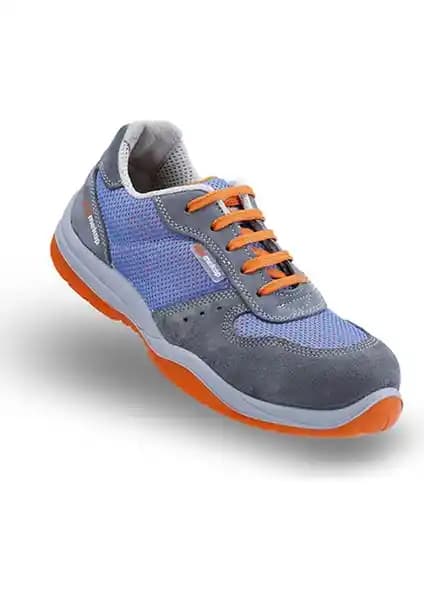 Mekap Hawai RMK-12 Gri Süet Çelik Burunlu İş Ayakkabısı - Dayanıklı ve Konforlu