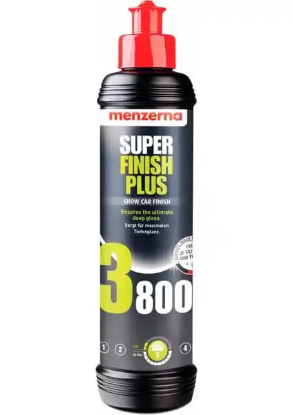 Menzerna 3800 Super Finish Hare Giderici Cila 250ml ile Kusursuz Otomotiv Parlaklığı