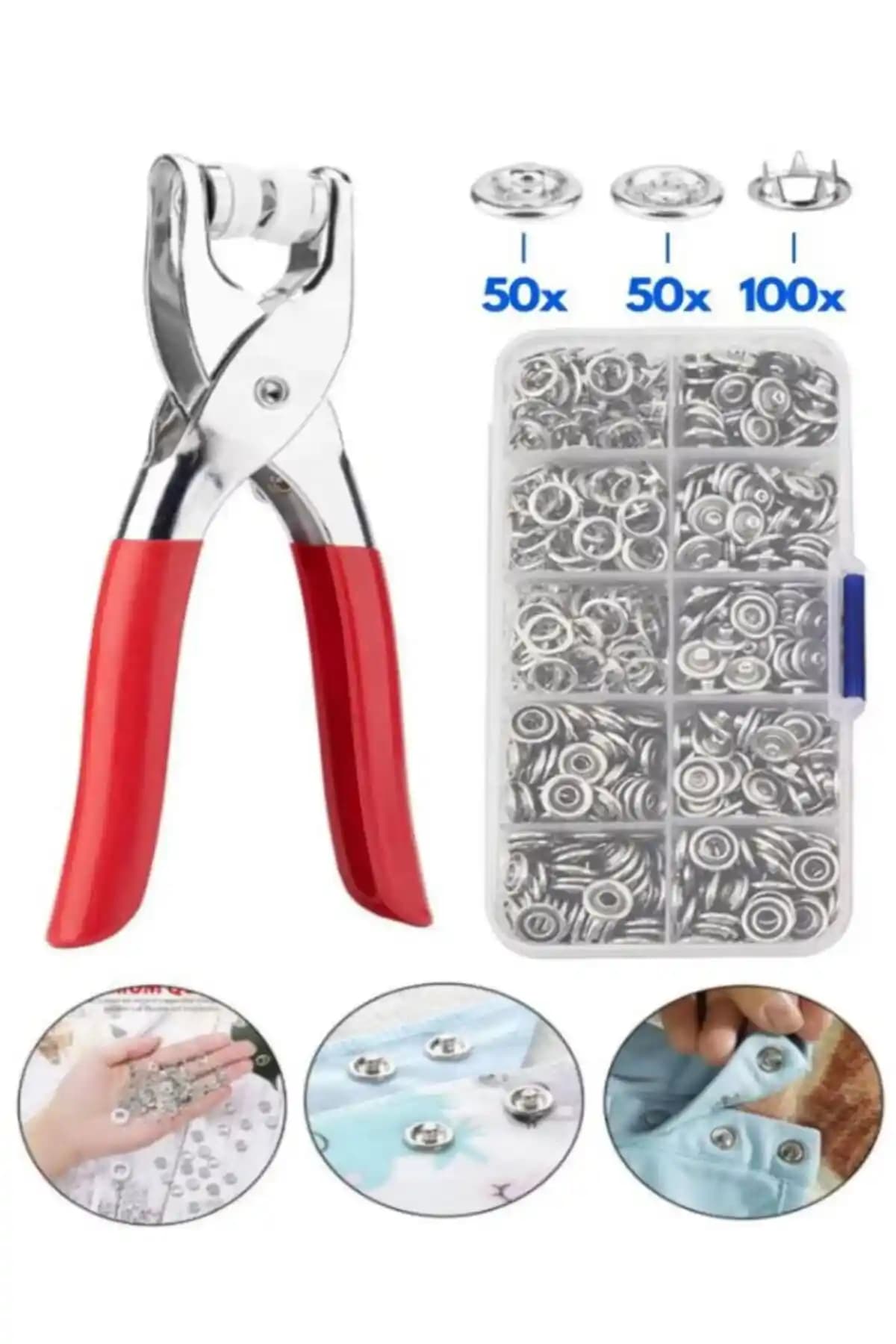 Özasya AVM 200 Adet Paslanmaz Çelik Çıtçıt ve Pense Seti İnceleme ve Kullanım Özellikleri