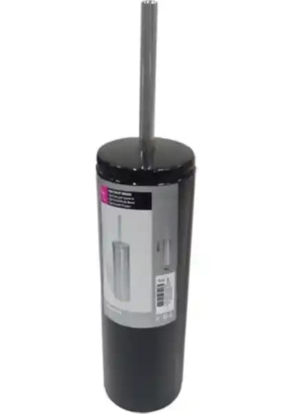 Primanova Cigo Paslanmaz Çelik Tuvalet Fırçası Siyah - Dayanıklı ve Hijyenik Tasarım