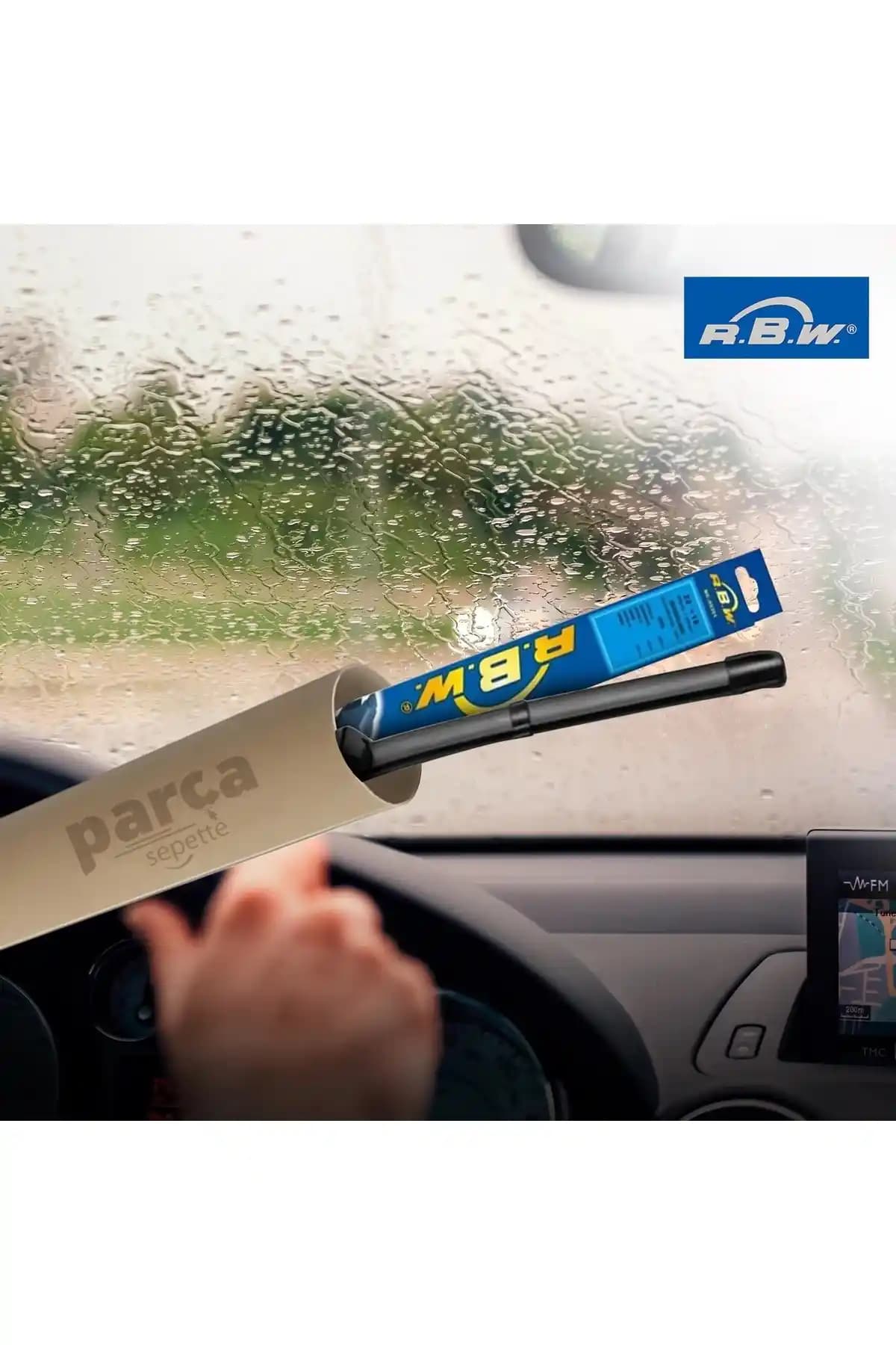 Renault Symbol 2009-2012 Uyumlu Rbw Muz Silecek Takımı ile Sessiz ve Etkili Temizlik