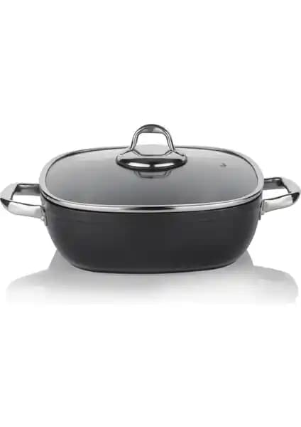 Schafer Gastronomie Granit Basık Tencere 26 cm: Sağlam, Geniş ve Sağlıklı Pişirme